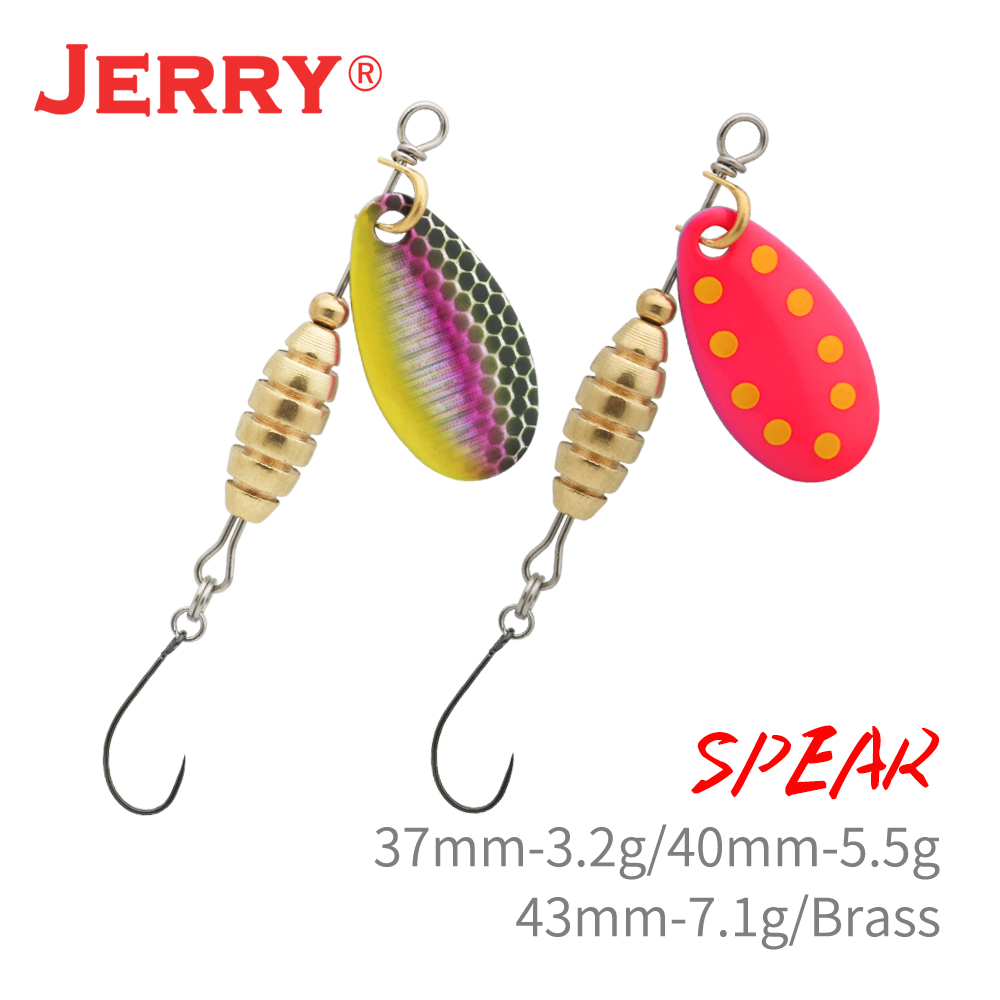 Fishing Lure Spinnerbait - Jerry Spear spinner bait metal ultralight