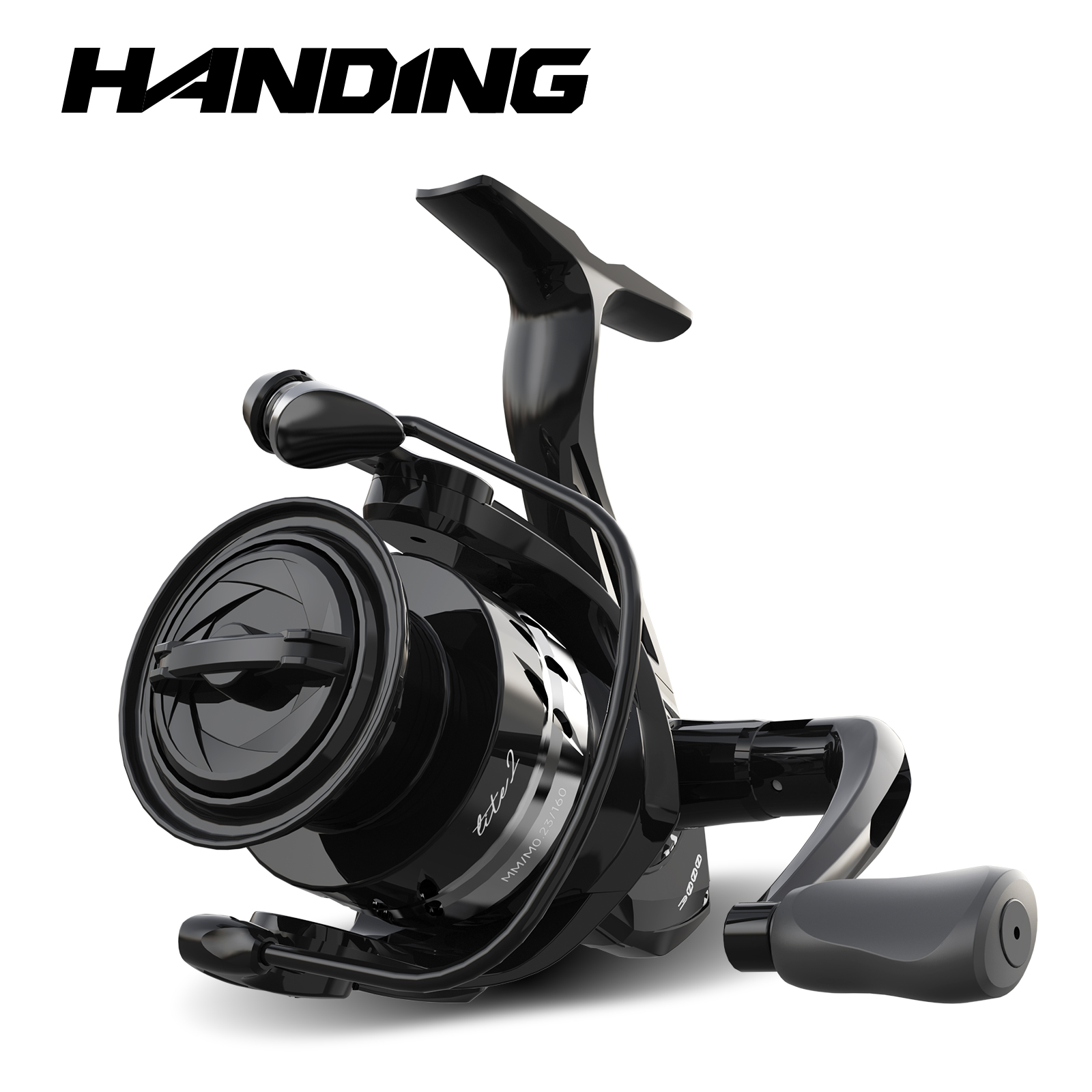 Abu Garcia Reel Max - Kołowrotek spinningowy HANDING Lite, przełożenie 5,2:1,