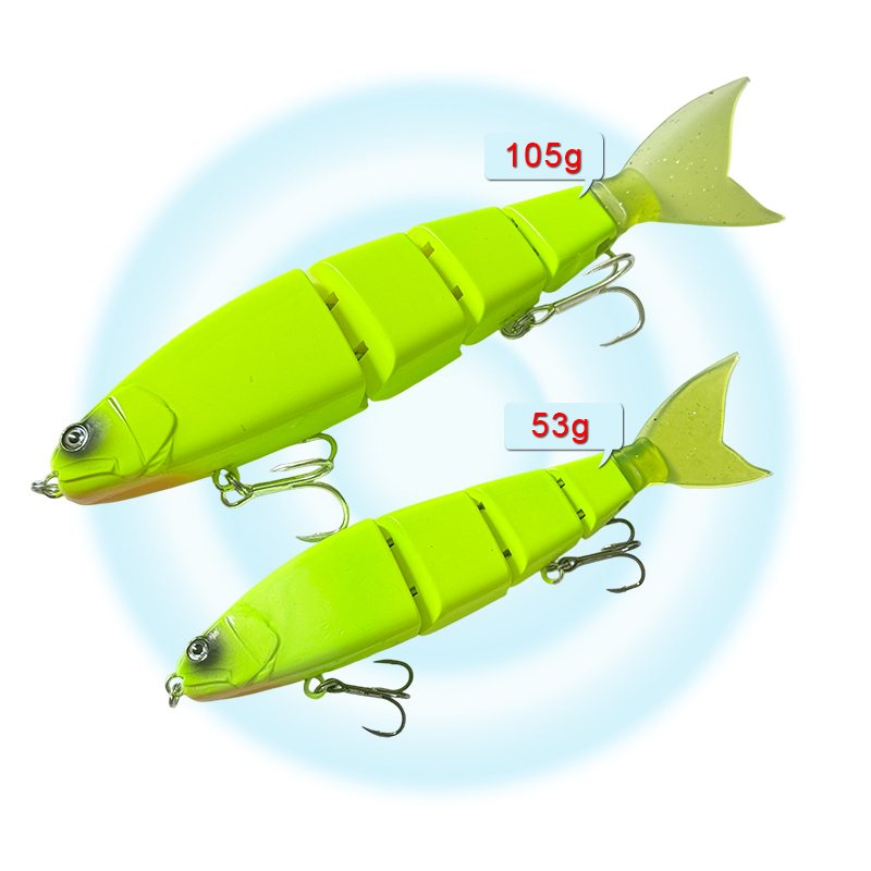 Fishing Lure Swimbait - Zestaw przynęt typu swimbait, duże przynęty