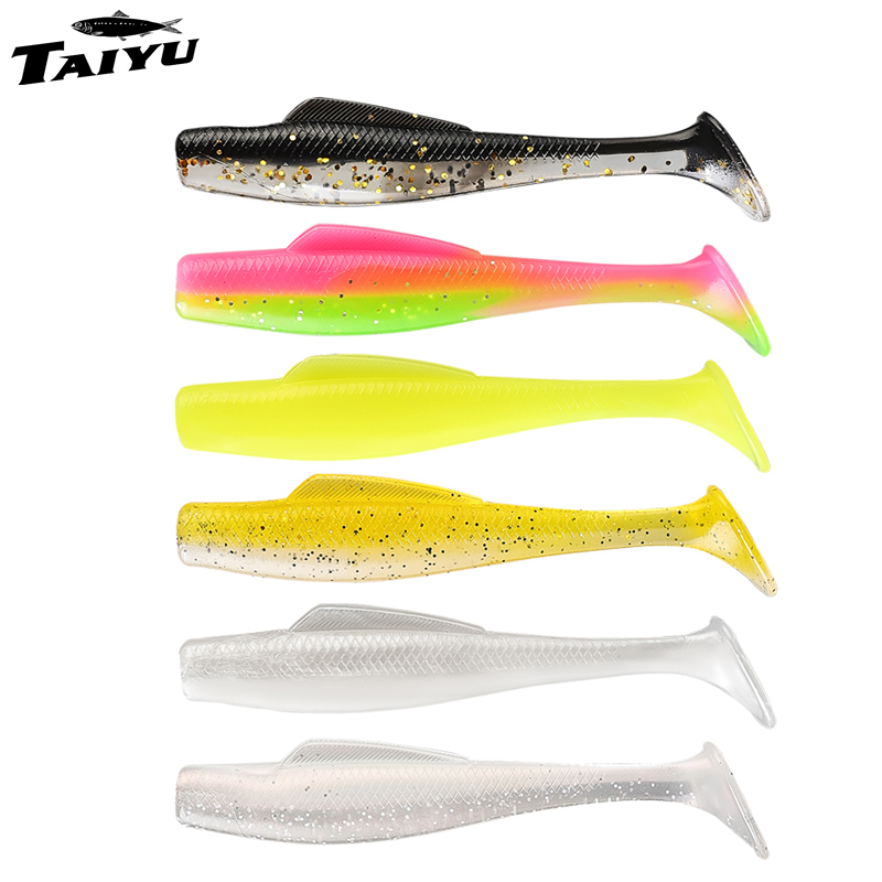 Fishing Lure Topwater - Zestaw pływających przynęt TAIYU typu T-Tail