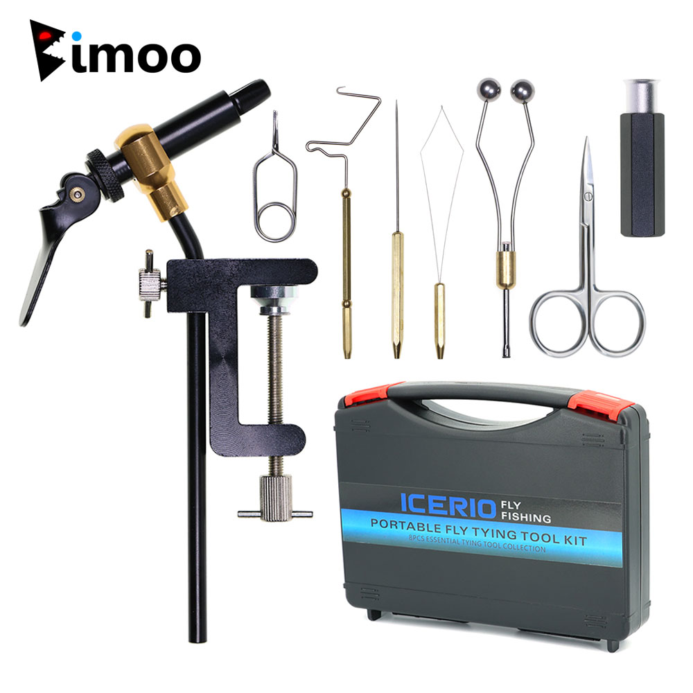 Fishing Lure Making Kit - 8-częściowy zestaw narzędzi do wiązania much