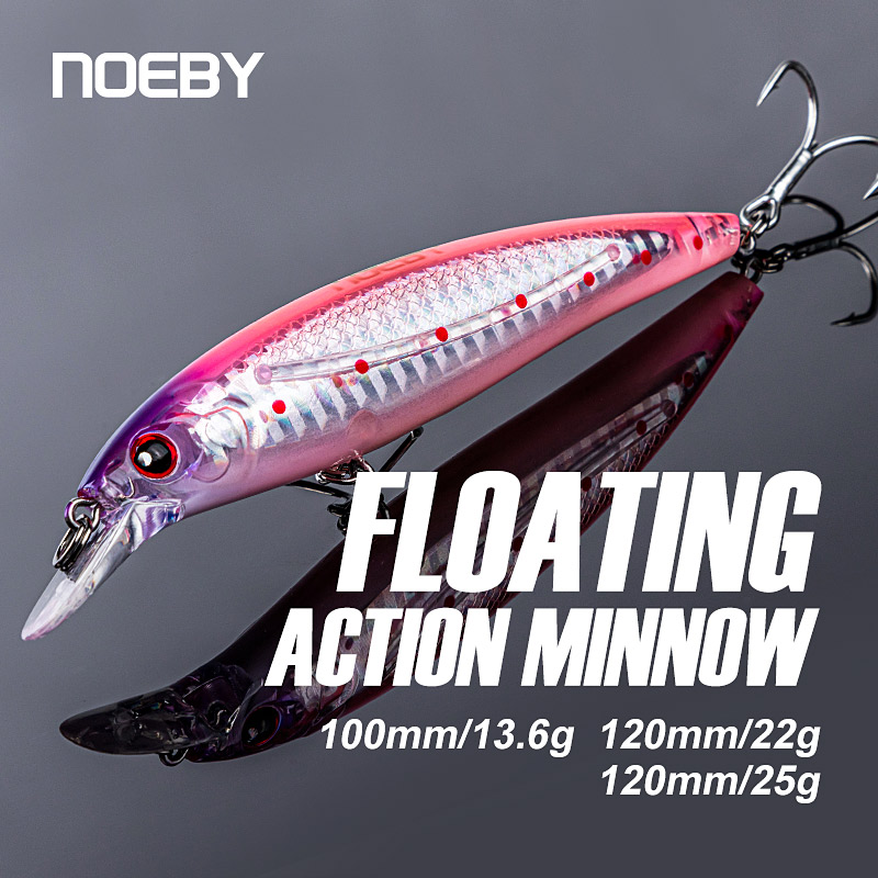 Fishing Lure Topwater - Noeby 100mm 14g 120mm 22g Jerkbait