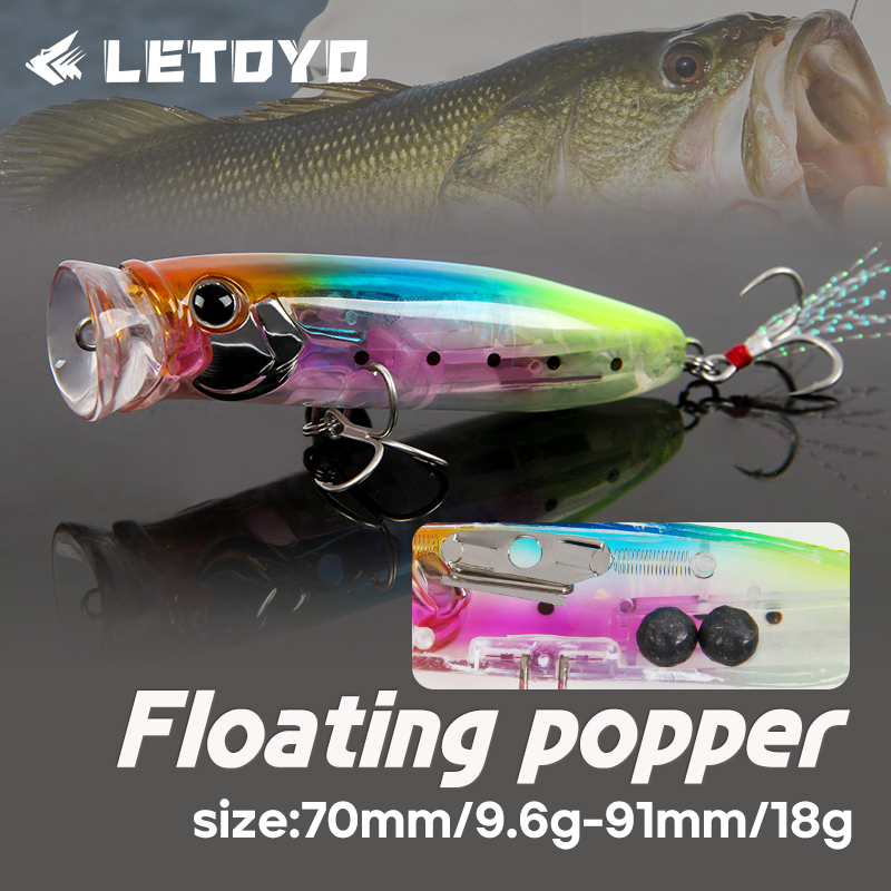 Przynęta pływająca LETOYO 9.6g – Fishing Lure Topwater recenzja i cena