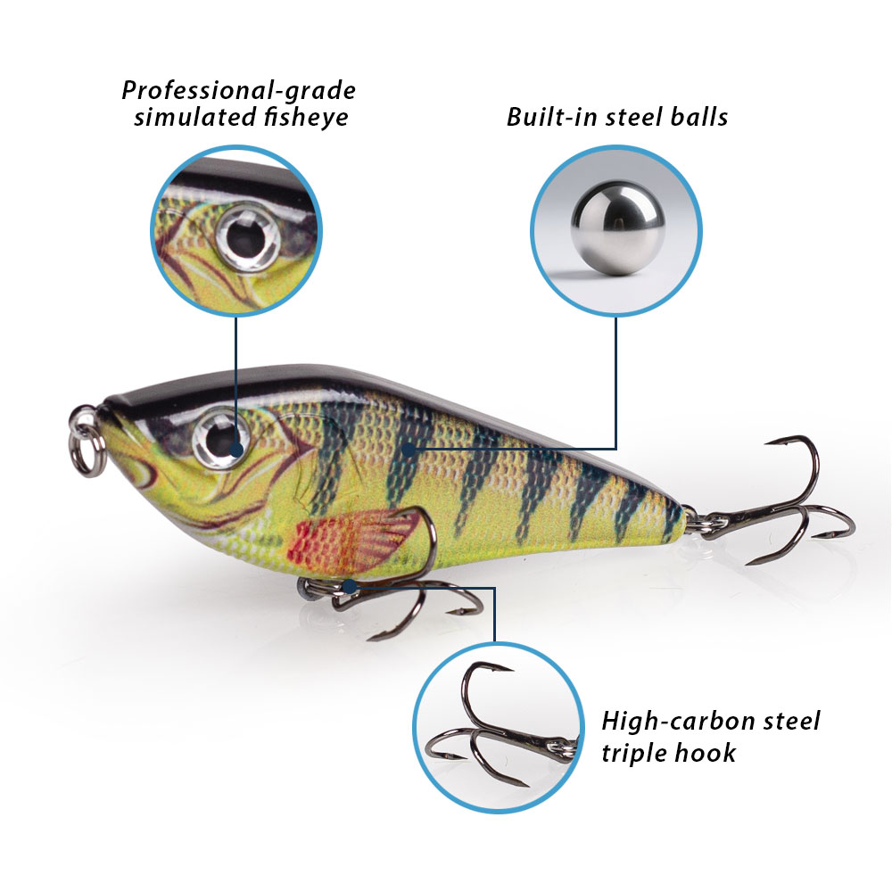 Przynęta Jerkbait na szczupaka – Fishing Lure Swimbait recenzja i cena