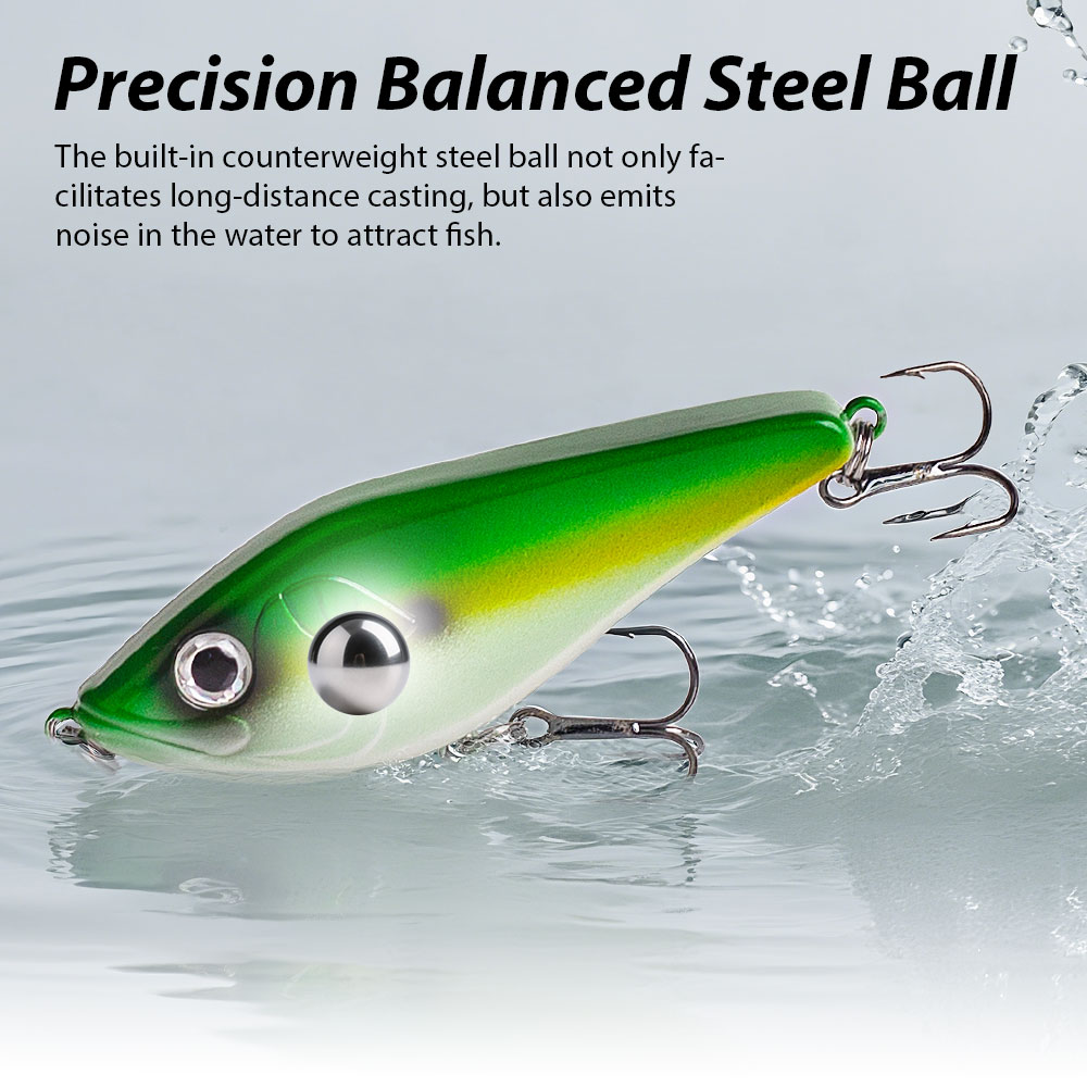 Przynęta Jerkbait na szczupaka – Fishing Lure Swimbait recenzja i cena