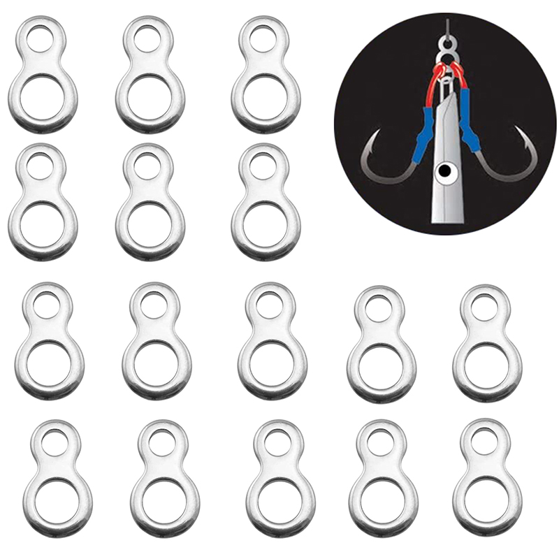 10-50 szt. Ze stali nierdzewne – Fishing Lure Accessories recenzja i cena