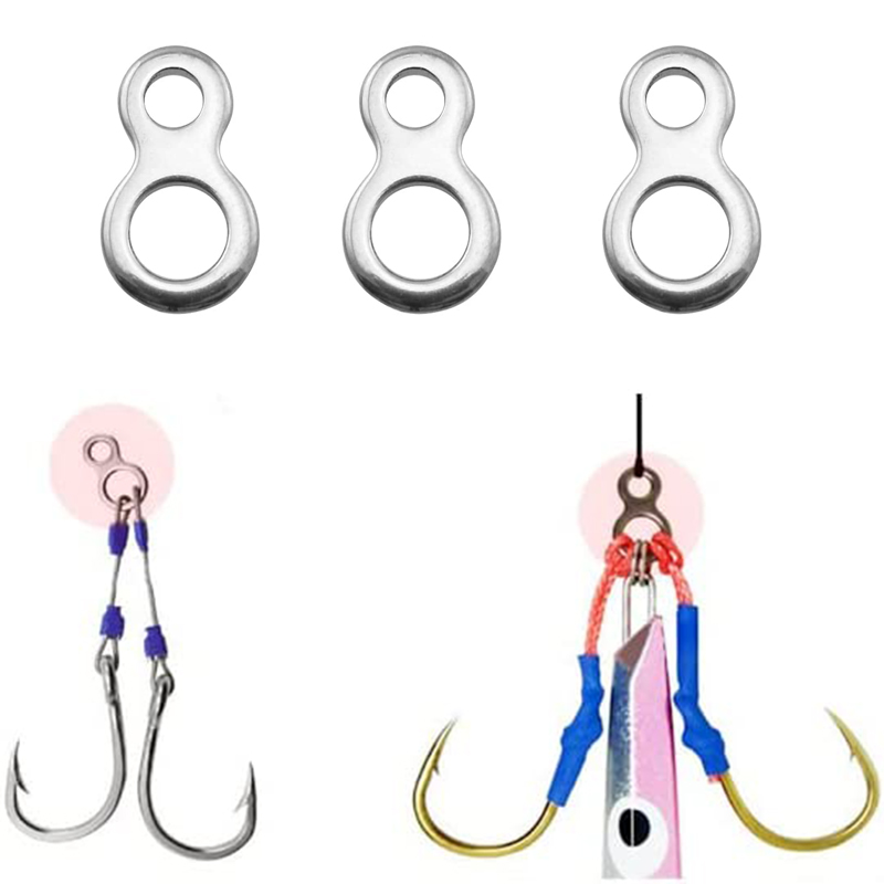 10-50 szt. Ze stali nierdzewne – Fishing Lure Accessories recenzja i cena