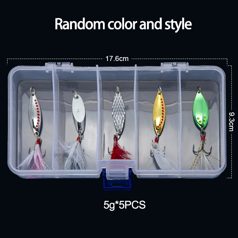 Metalowa łyżka Spinner Fishing – Fishing Lure Spinnerbait recenzja i cena