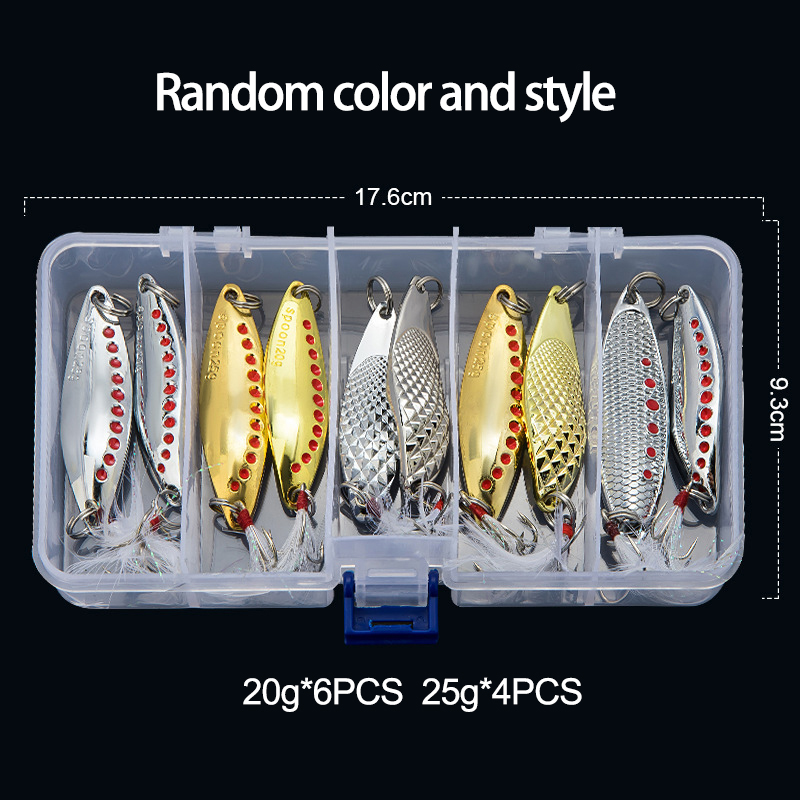 Metalowa łyżka Spinner Fishing – Fishing Lure Spinnerbait recenzja i cena