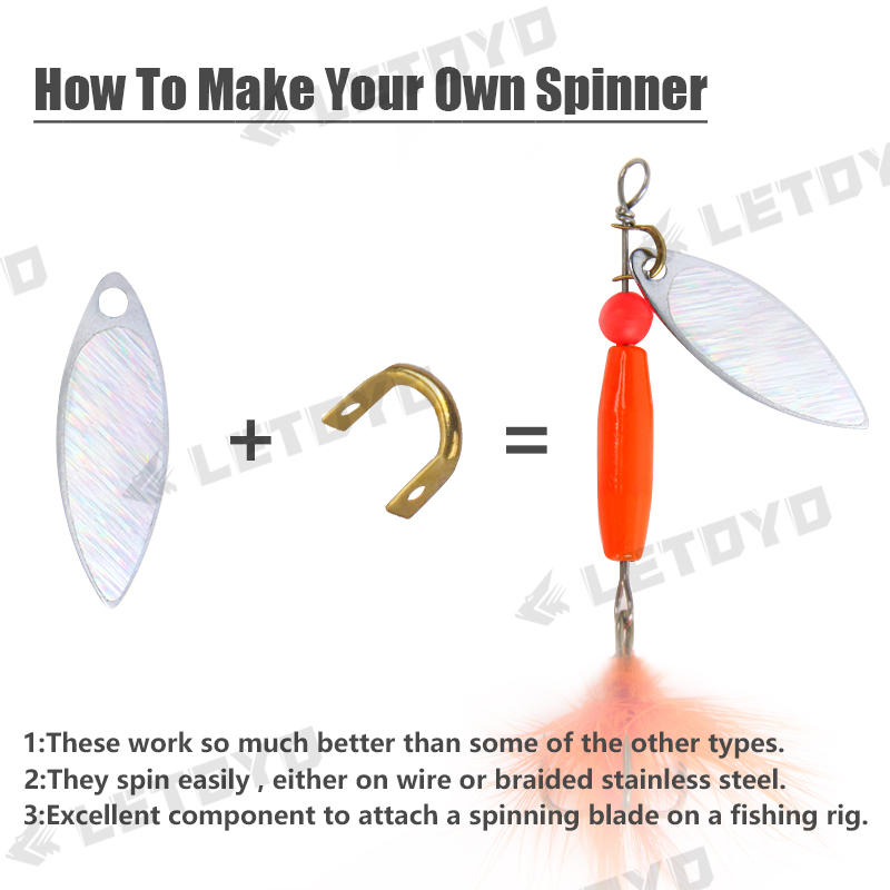 LETOYO 100 sztuk składane prze – Fishing Lure Making Kit recenzja i cena