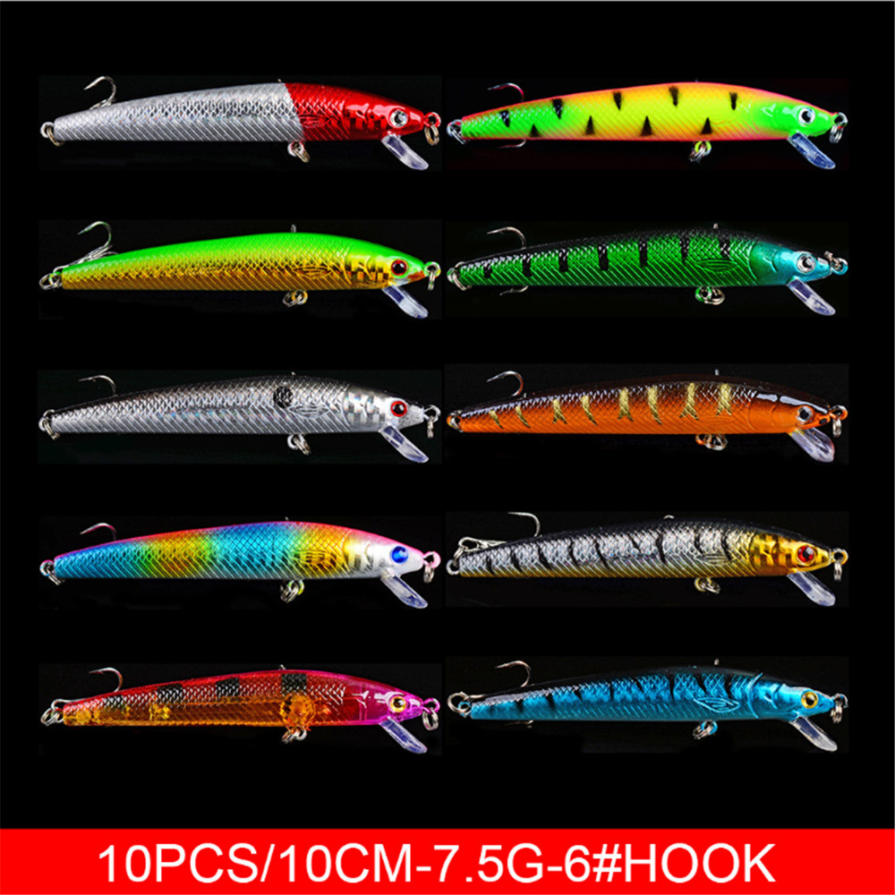 20 sztuk/partia Minnow zestaw  – Fishing Lure Topwater recenzja i cena