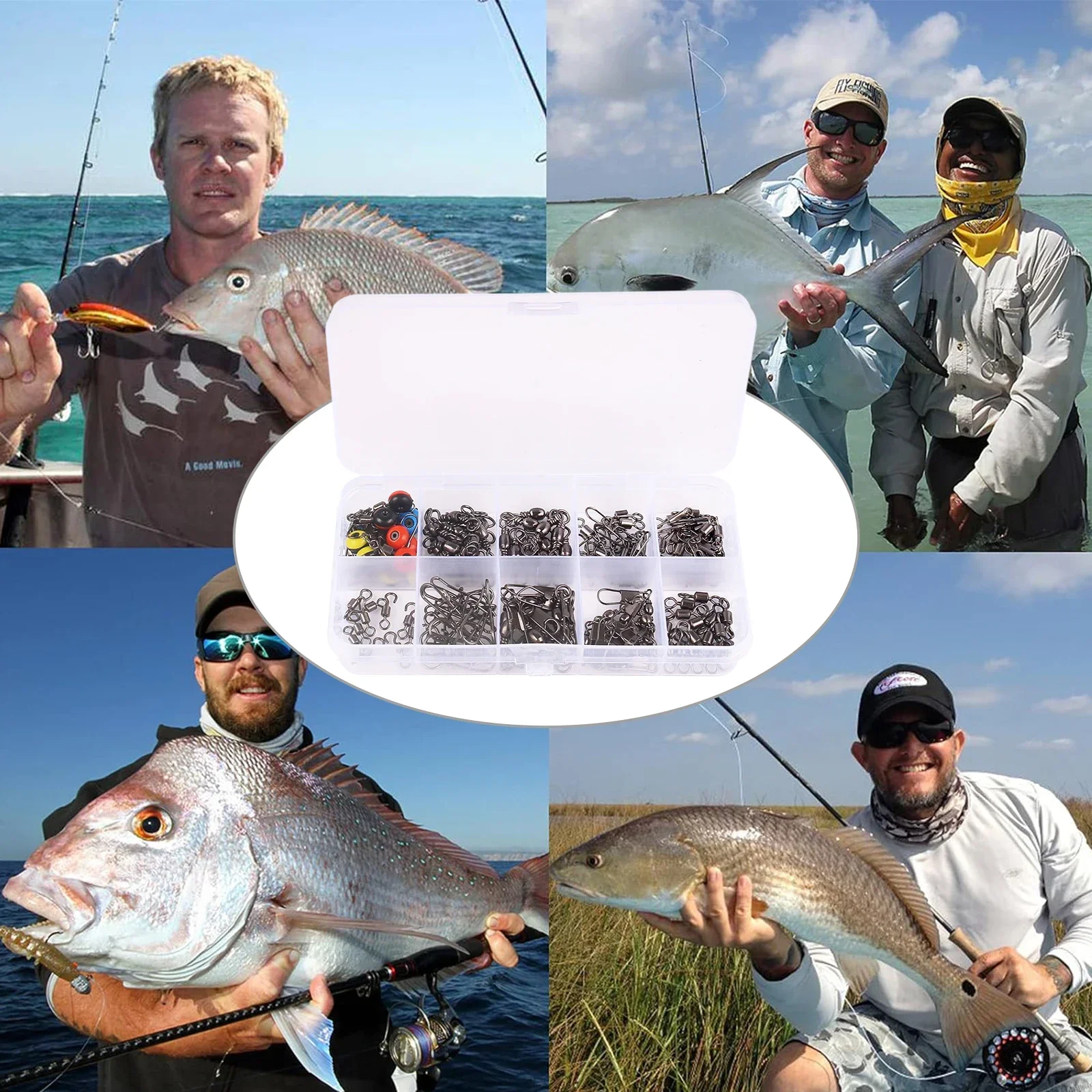 Zestaw 115 szt. krętlików wędk – Fishing Lure Making Kit recenzja i cena
