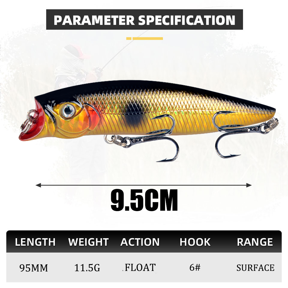 1 sztuk przynęty wysokiej jako – Fishing Lure Topwater recenzja i cena