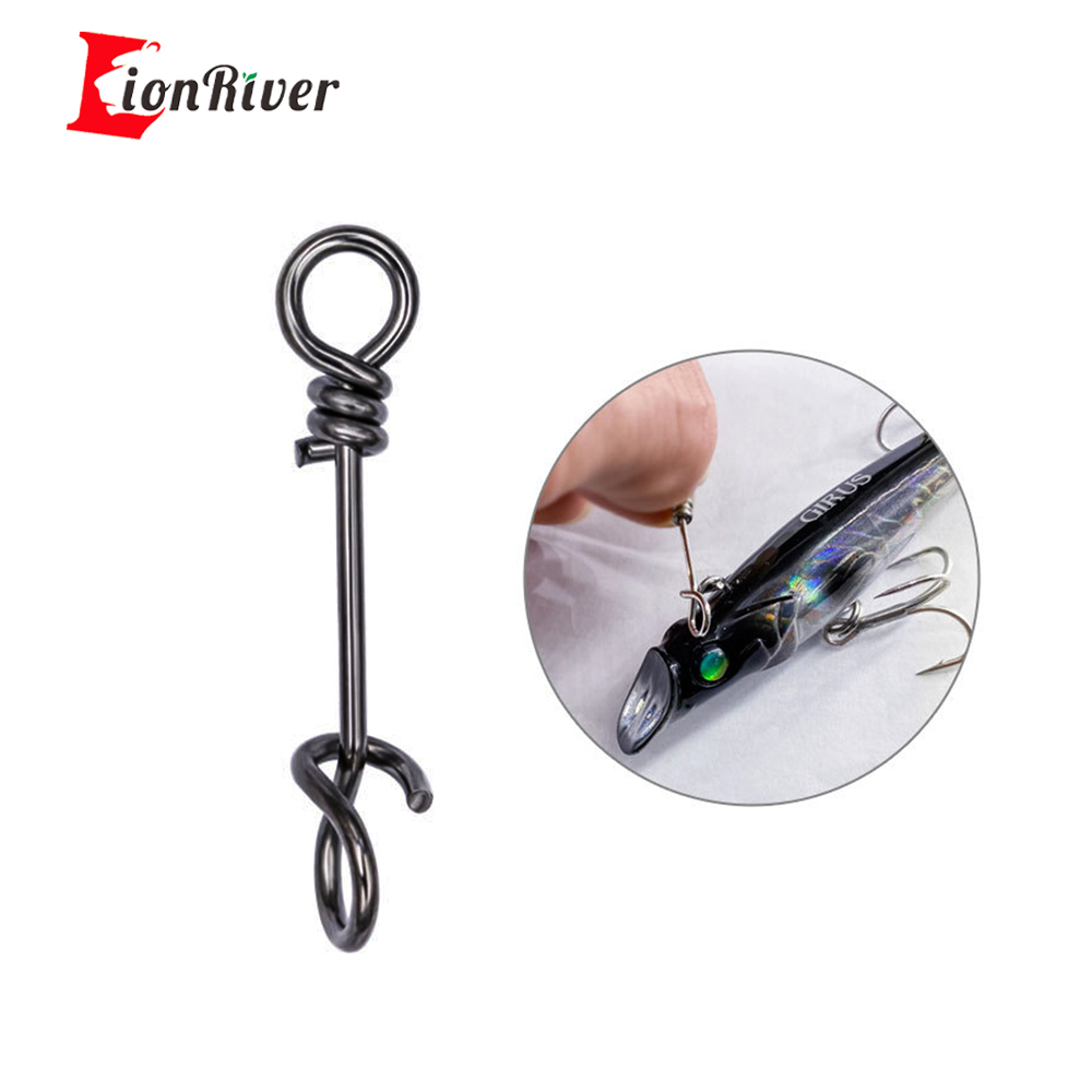 LIONRIVER 100 szt. Sprężynowe  – Fishing Lure Accessories recenzja i cena