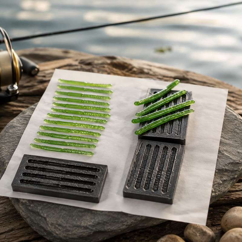Forma do odlewania miękkich pr – Fishing Lure Kit recenzja i cena
