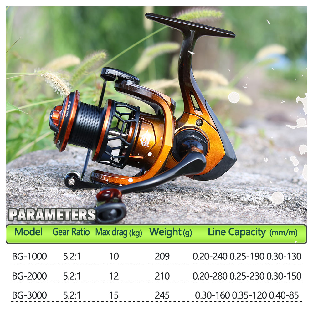 JOSBY Spinning Fishing Reel 10 – Daiwa Reel Bg recenzja i cena