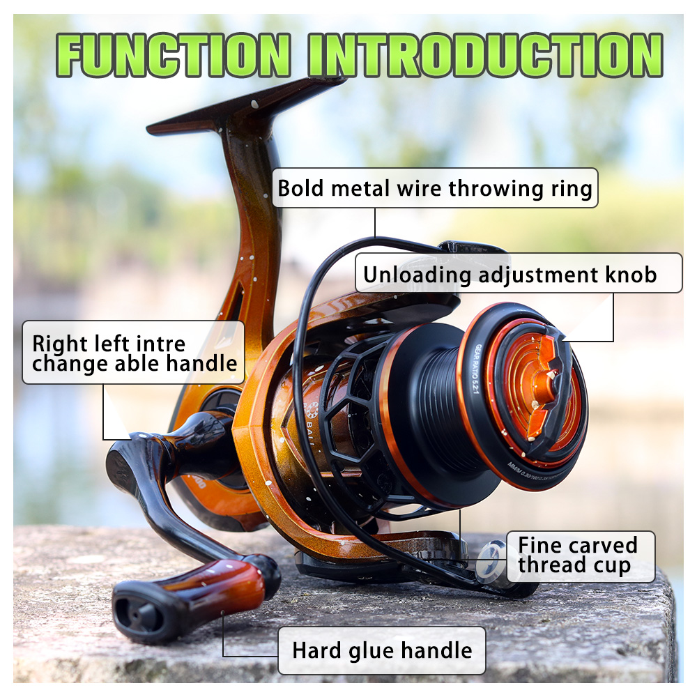 JOSBY Spinning Fishing Reel 10 – Daiwa Reel Bg recenzja i cena