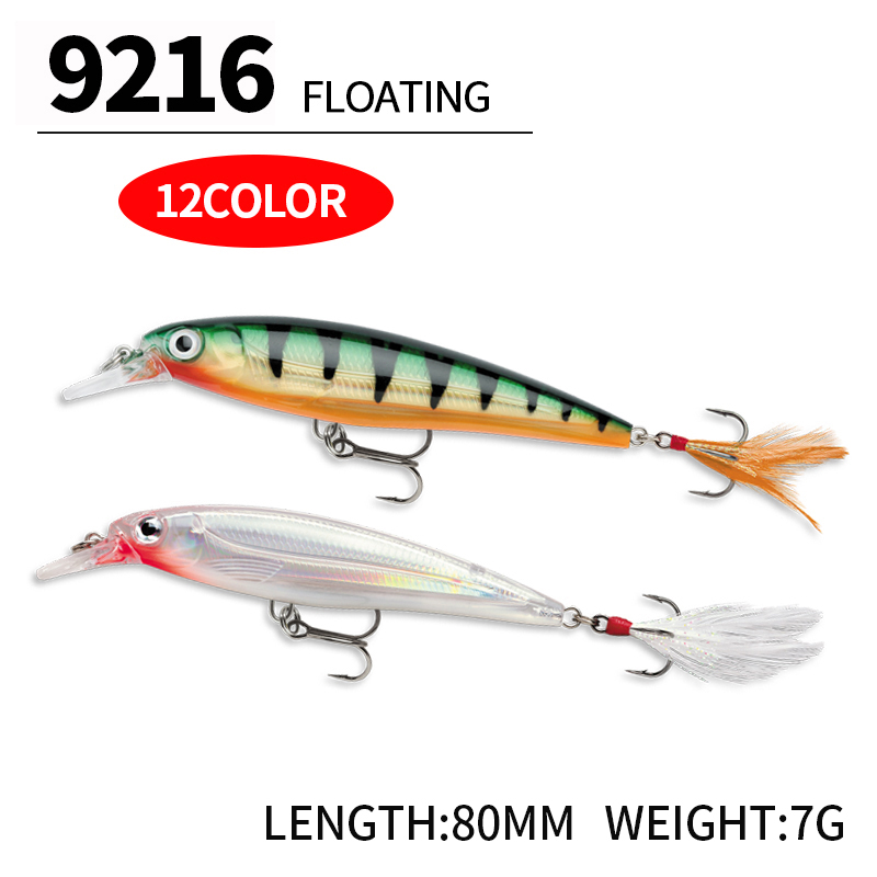 Pływające przynęty Minnow 70mm – Fishing Lure Topwater recenzja i cena