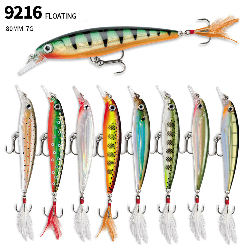 Pływające przynęty Minnow 70mm – Fishing Lure Topwater recenzja i cena