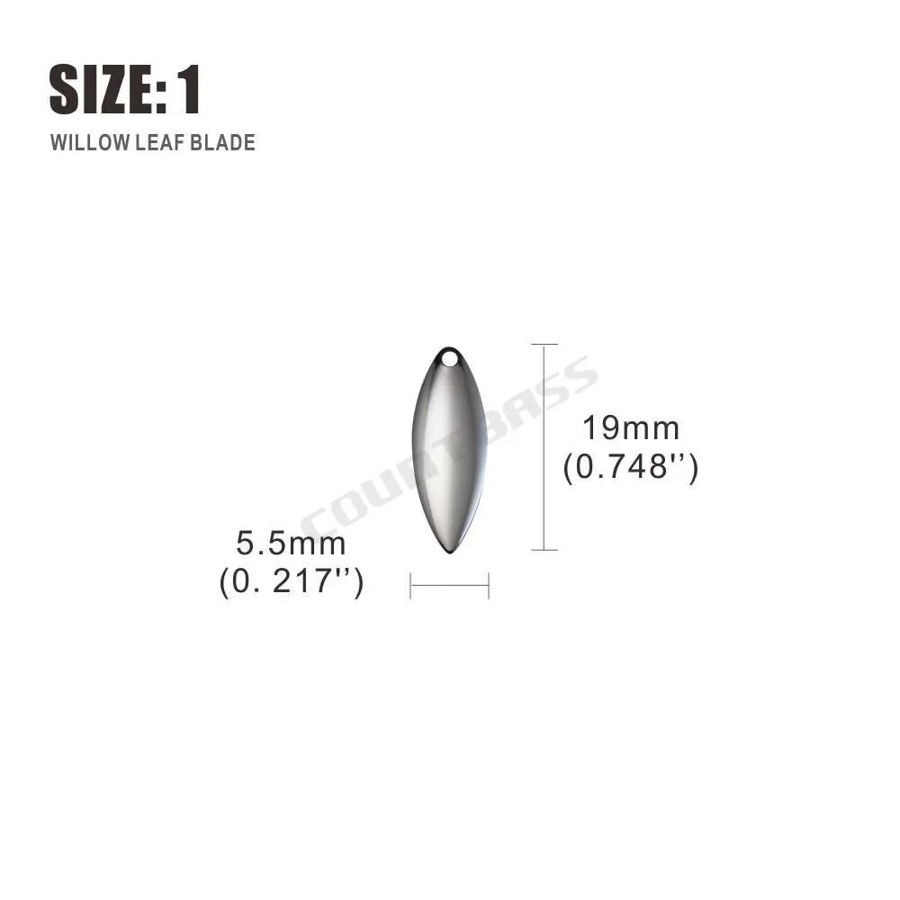Countbass 50 sztuk rozmiar 1-6 – Fishing Lure Spinnerbait recenzja i cena