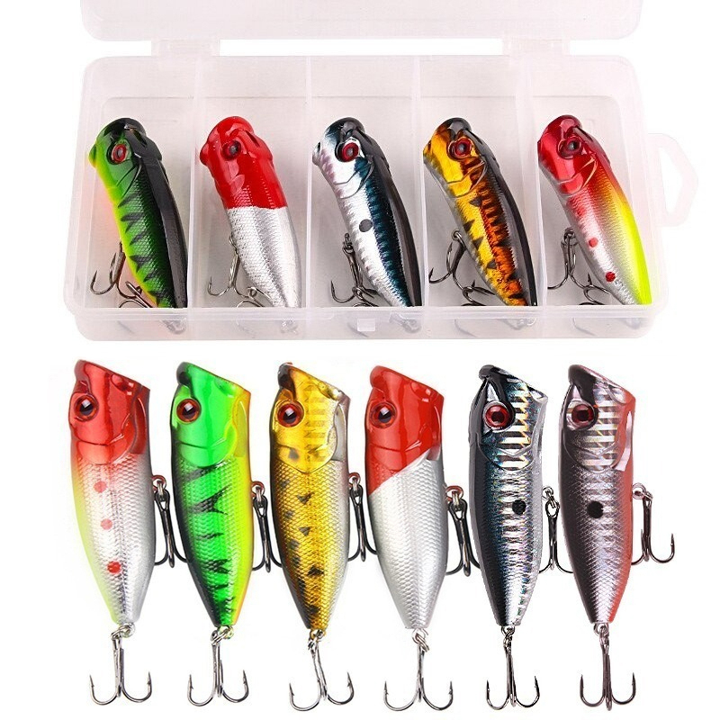 6 sztuk 6 kolorów (w torebce O – Fishing Lure Topwater recenzja i cena