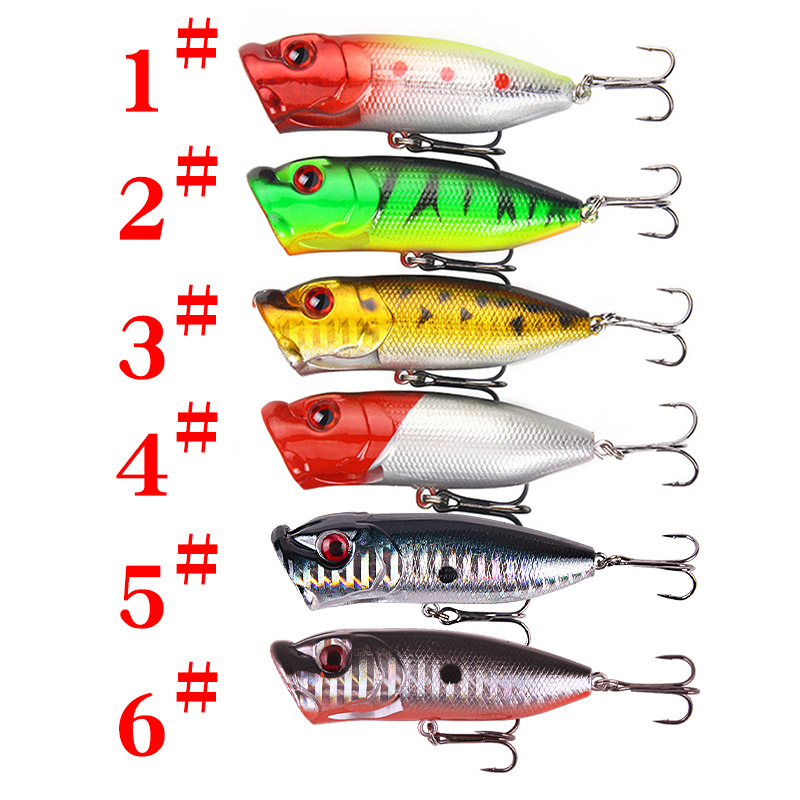 6 sztuk 6 kolorów (w torebce O – Fishing Lure Topwater recenzja i cena