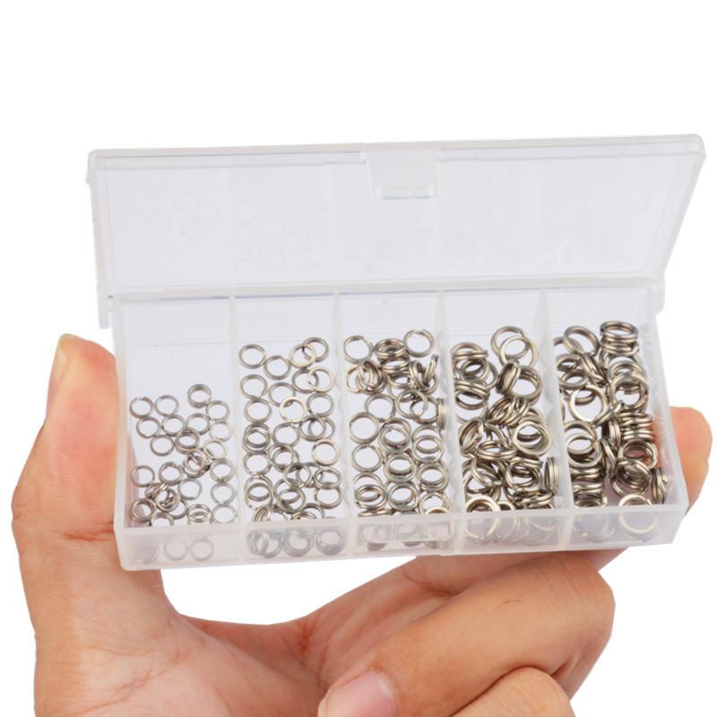 200 SZTUK 5 Rozmiarów Wytrzyma – Fishing Lure Accessories recenzja i cena