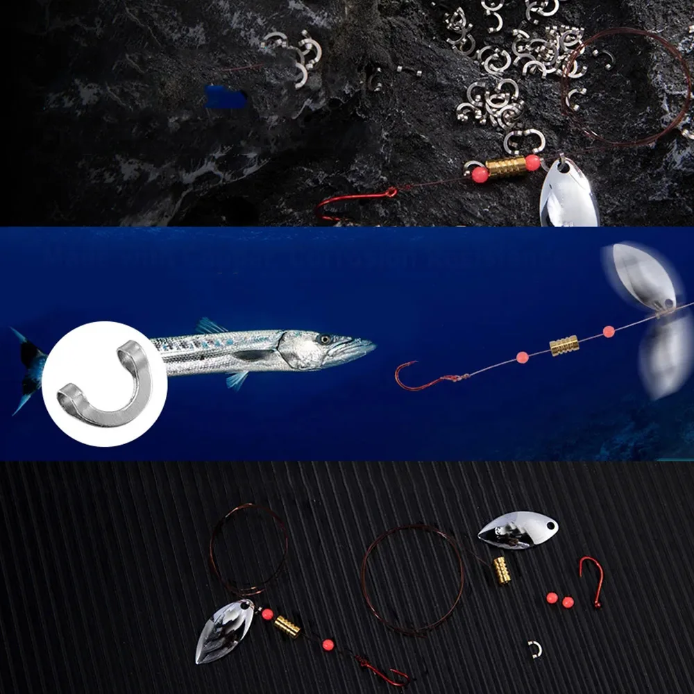 100 sztuk wędkarstwo w kształc – Fishing Lure Spinnerbait recenzja i cena